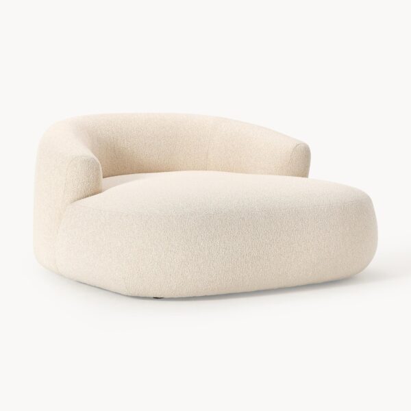 XL Bouclé Loungefauteuil Lazaro